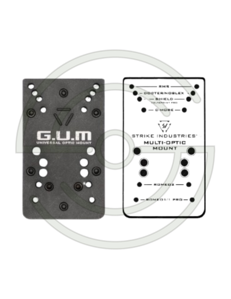 PLATINE RED DOT UNIVERSELLE DOVETAIL GLOCK STRIKE INDUSTRIES G.U.M | SHOOTINGSHOP ARMURERIE MODERNE