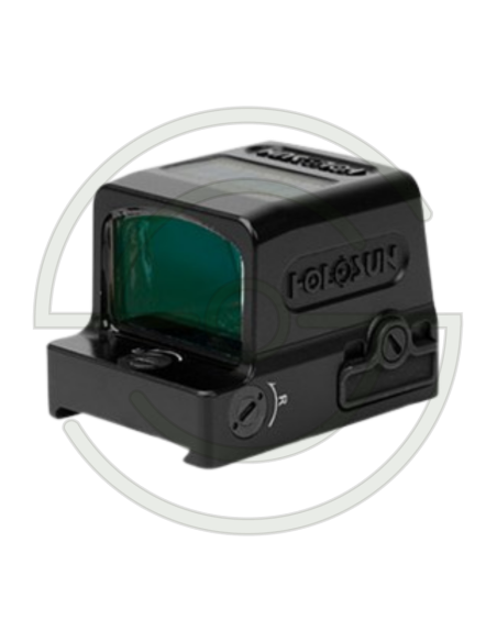 HOLOSUN REFLEX 509T - RETICULE : ROUGE - BOUTON +/- ET PANNEAU SOLAIRE - TITANE - ADAPTATEUR RMR | SHOOTINGSHOP ARMURERIE MODERN
