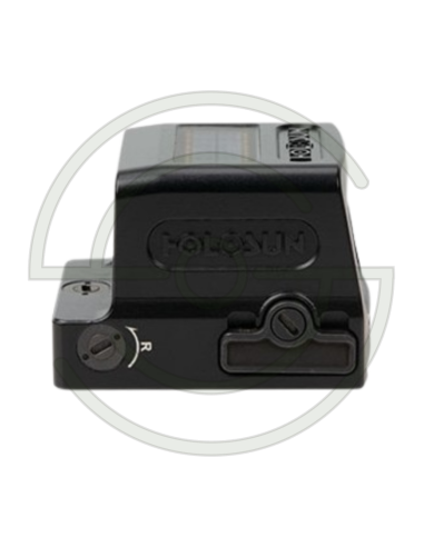HOLOSUN REFLEX 509T - RETICULE : ROUGE - BOUTON +/- ET PANNEAU SOLAIRE - TITANE - ADAPTATEUR RMR | SHOOTINGSHOP ARMURERIE MODERN