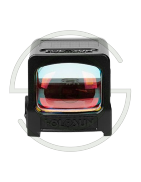 HOLOSUN REFLEX 509T - RETICULE : ROUGE - BOUTON +/- ET PANNEAU SOLAIRE - TITANE - ADAPTATEUR RMR | SHOOTINGSHOP ARMURERIE MODERN