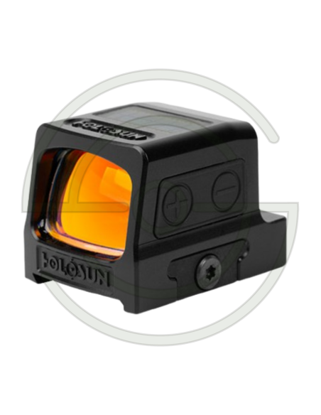 HOLOSUN REFLEX 509T - RETICULE : ROUGE - BOUTON +/- ET PANNEAU SOLAIRE - TITANE - ADAPTATEUR RMR | SHOOTINGSHOP ARMURERIE MODERN