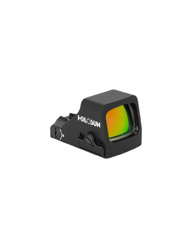 HOLOSUN REFLEX 407K X2 - RETICULE : DOT 6 MOA VERT - BOUTON +/- - SANS ADAPTATEUR | SHOOTINGSHOP ARMURERIE MODERNE