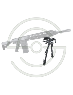 BIPIED 9-13.5 CARBON GRENADIERE RAIL WEAVER PIEDS RETRACTABLES | SHOOTINGSHOP ARMURERIE MODERNE