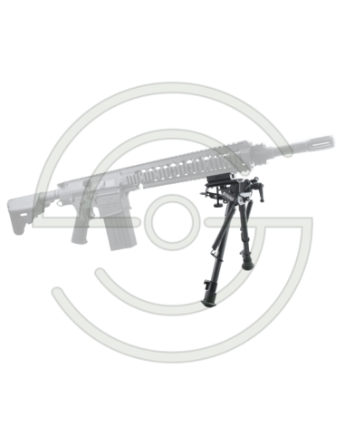 BIPIED 9-13.5 CARBON GRENADIERE RAIL WEAVER PIEDS RETRACTABLES | SHOOTINGSHOP ARMURERIE MODERNE