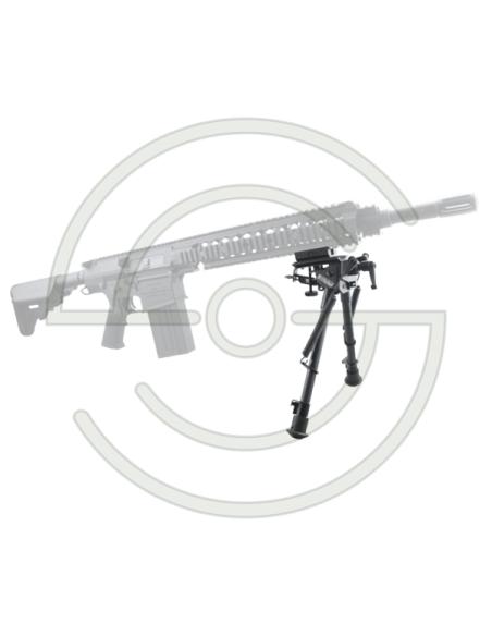 BIPIED 9-13.5 CARBON GRENADIERE RAIL WEAVER PIEDS RETRACTABLES | SHOOTINGSHOP ARMURERIE MODERNE