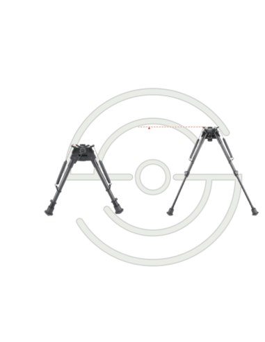 BIPIED 9-13.5 CARBON GRENADIERE RAIL WEAVER PIEDS RETRACTABLES | SHOOTINGSHOP ARMURERIE MODERNE