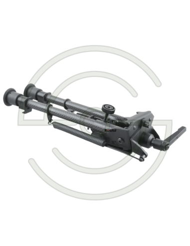 BIPIED 9-13.5 CARBON GRENADIERE RAIL WEAVER PIEDS RETRACTABLES | SHOOTINGSHOP ARMURERIE MODERNE