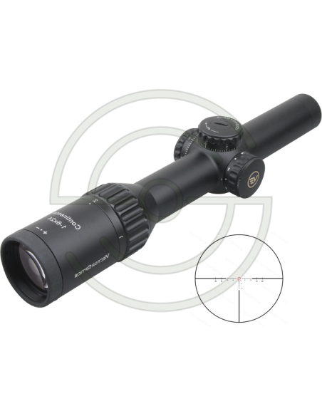 LUNETTE CONTINENTAL X6 1-6X24 SFP RET TACTICAL BDC | SHOOTINGSHOP ARMURERIE MODERNE