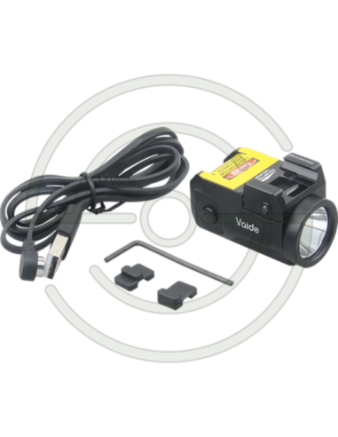 LAMPE TACTIQUE COMPACTE PISTOLET 40/200/500 LM | SHOOTINGSHOP ARMURERIE MODERNE