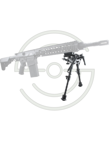 BIPIED 6-9 CARBON GRENADIERE RAIL PICATINNY PIEDS RETRACTABLES | SHOOTINGSHOP ARMURERIE MODERNE