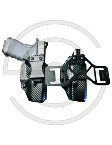 UM TACTICAL QUALIFIER HOLSTER G17 RH AVEC STRAP ET CLIP POUR GLOCK 17/22/31 - DROITIER | SHOOTINGSHOP ARMURERIE MODERNE
