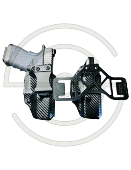 UM TACTICAL QUALIFIER HOLSTER G17 RH AVEC STRAP ET CLIP POUR GLOCK 17/22/31 - DROITIER | SHOOTINGSHOP ARMURERIE MODERNE