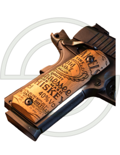 PLAQUETTES BOIS PT1911 JACK DANIEL'S | SHOOTINGSHOP ARMURERIE MODERNE 2