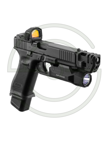 COMPENSATEUR STRIKE INDUSTRIES MASS DRIVER POUR GLOCK 17 GEN5 (EXISTE POUR GLOCK 19 GEN5) | SHOOTINGSHOP ARMURERIE MODERNE