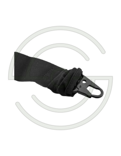 SANGLE 2 POINTS DEGRAFABLE AVEC ATTACHE CROCODILE NOIRE | SHOOTINGSHOP ARMURERIE MODERNE 2
