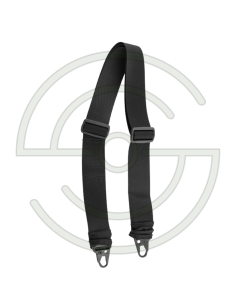 SANGLE 2 POINTS DEGRAFABLE AVEC ATTACHE CROCODILE NOIRE | SHOOTINGSHOP ARMURERIE MODERNE