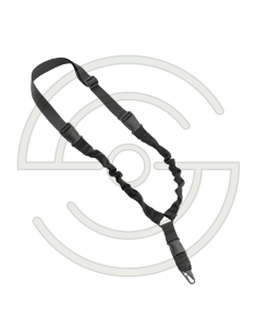 SANGLE 1 POINT DEGRAFABLE AVEC ATTACHE CROCODILE NOIRE | SHOOTINGSHOP ARMURERIE MODERNE