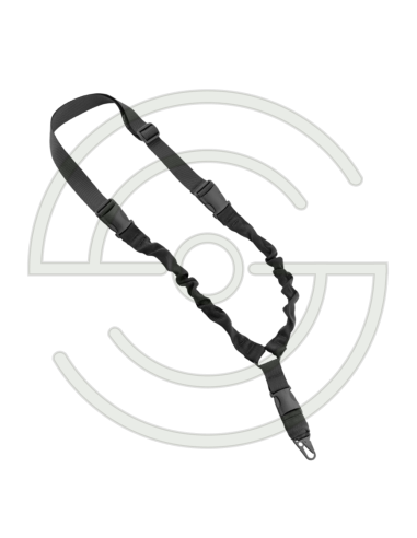 SANGLE 1 POINT DEGRAFABLE AVEC ATTACHE CROCODILE NOIRE | SHOOTINGSHOP ARMURERIE MODERNE