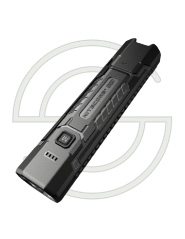 NITECORE - EDC07 - LAMPE PLATE 3 COULEURS 1500LM - BLACK | SHOOTINGSHOP ARMURERIE MODERNE