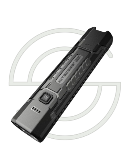 NITECORE - EDC07 - LAMPE PLATE 3 COULEURS 1500LM - BLACK | SHOOTINGSHOP ARMURERIE MODERNE