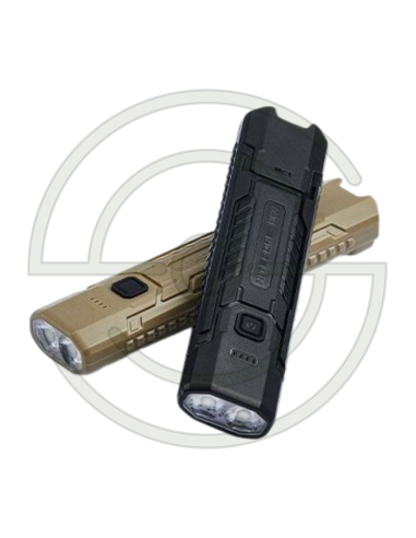 NITECORE - EDC07 - LAMPE PLATE 3 COULEURS 1500LM - TAN | SHOOTINGSHOP ARMURERIE MODERNE