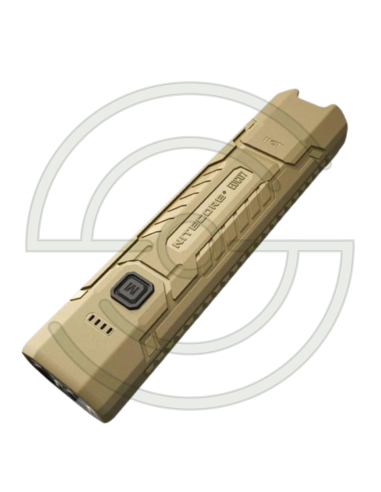 NITECORE - EDC07 - LAMPE PLATE 3 COULEURS 1500LM - TAN | SHOOTINGSHOP ARMURERIE MODERNE