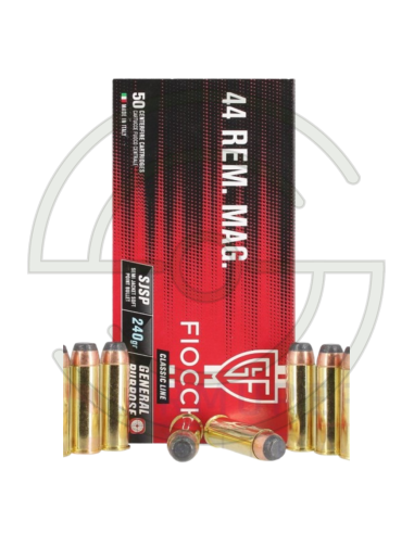 MUNITION FIOCCHI 44MAG 240GR * BOITE DE 50 | SHOOTINGSHOP ARMURERIE MODERNE
