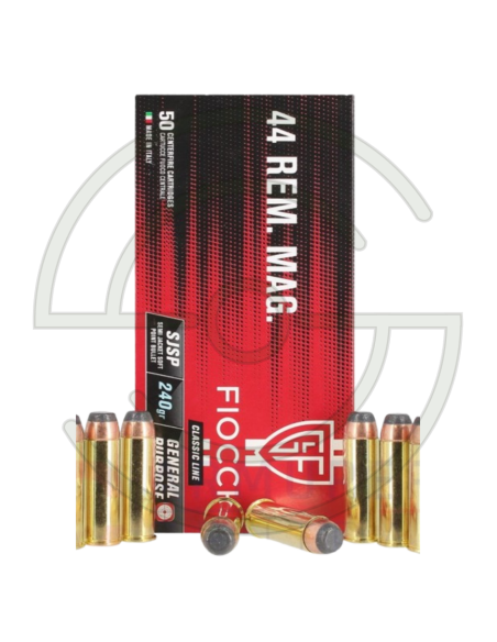 MUNITION FIOCCHI 44MAG 240GR * BOITE DE 50 | SHOOTINGSHOP ARMURERIE MODERNE