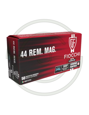 MUNITION FIOCCHI 44MAG 240GR * BOITE DE 50 | SHOOTINGSHOP ARMURERIE MODERNE