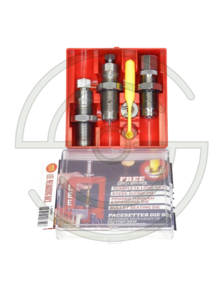 JEU D'OUTILS 3P ACIER LEE AVEC SUPPORT DOUILLE 44/40 | SHOOTINGSHOP ARMURERIE MODERNE