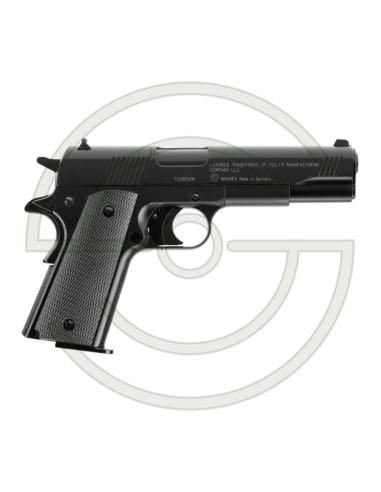 Colt 1911 Government A1 Umarex calibre 4,5 mm plomb. Réplique réaliste CO2 | SHOOTINGSHOP ARMURERIE MODERNE