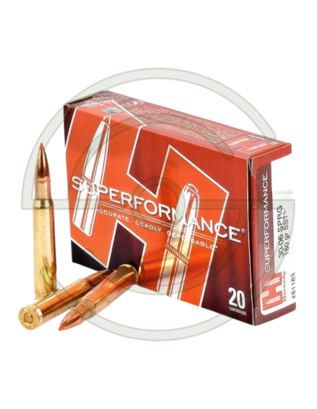 Cartouches SUPERFORMANCE Cal 30.06 SPRG - 180GR  X20 | SHOOTINGSHOP ARMURERIE MODERNE