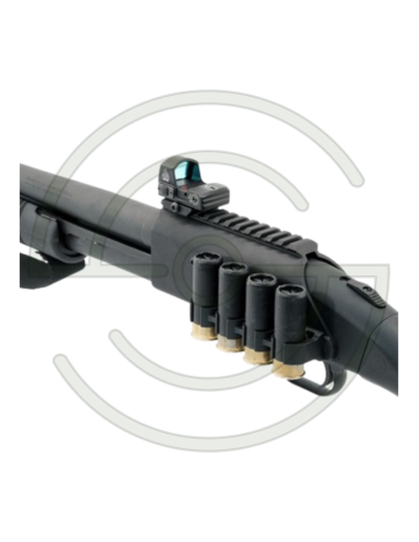 Rail Picatinny Porte Cartouches MAVERICK 88 /Mossberg 500 | SHOOTINGSHOP ARMURERIE MODERNE