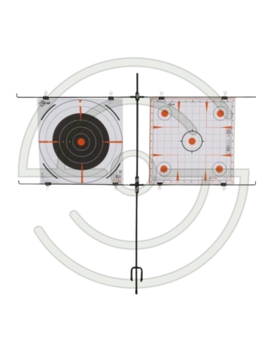 Support Pour Cibles en Papier - Double | SHOOTINGSHOP ARMURERIE MODERNE