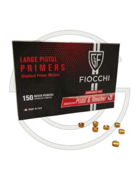 AMORCE FIOCCHI LARGE PISTOL 5,36 x150 | SHOOTINGSHOP ARMURERIE MODERNE