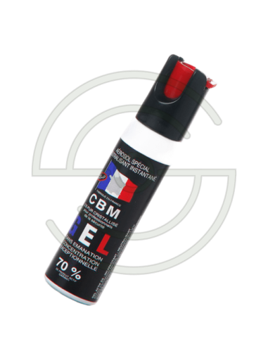 Bombe Gel Défense CS 25 mL (CBM) | Armurerie Moderne Shooting Shop