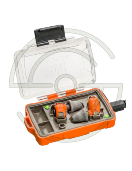 Bouchons électroniques à modulation sonore EEP 100 ORANGE | SHOOTINGSHOP ARMURERIE MODERNE