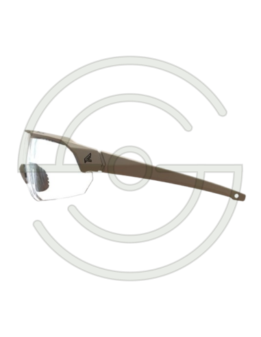 LUNETTES EDGE TACTICAL ARC LIGHT - MONTURE SABLE - INCOLORE | SHOOTINGSHOP ARMURERIE MODERNE