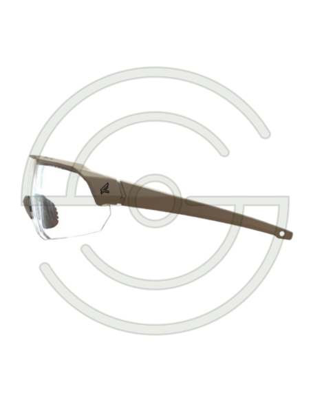 LUNETTES EDGE TACTICAL ARC LIGHT - MONTURE SABLE - INCOLORE | SHOOTINGSHOP ARMURERIE MODERNE