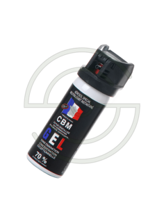 Bombe Gel Défense CS 50 mL (CBM) | Armurerie Moderne Shooting Shop