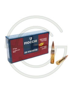 CARTOUCHE FIOCCHI 308 WIN FMJ 147GR /20