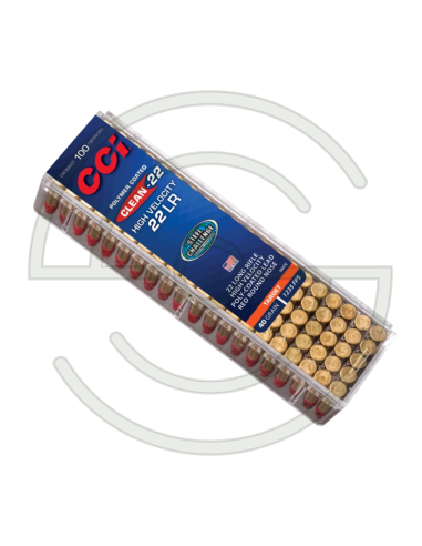 Cartouches Clean22 Hight Velocity  - 40GR X100 | SHOOTINGSHOP ARMURERIE MODERNE