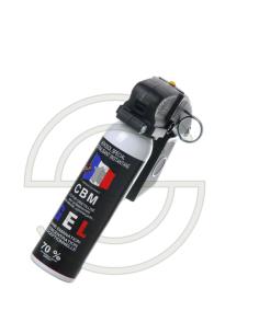 Bombe Gel Défense CBM CS 100 mL | Armurerie Moderne Shooting Shop