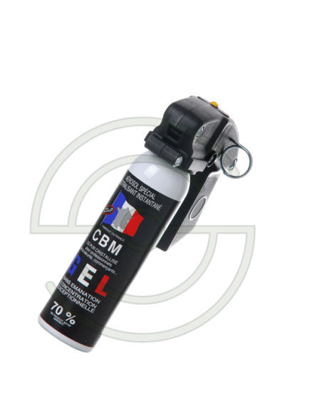 Bombe Gel Défense CBM CS 100 mL | Armurerie Moderne Shooting Shop
