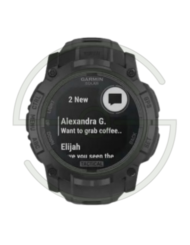 MONTRE GARMIN INSTINCT 3 TACTICAL NOIRE BRACELET NOIR | SHOOTINGSHOP ARMURERIE MODERNE