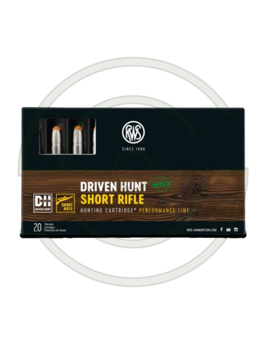 CARTOUCHES MONOLITIQUE DRIVEN HUNT SANS PLOMB CAL 308 WIN - 165GR X20 | SHOOTINGSHOP ARMURERIE MODERNE