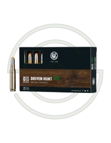 CARTOUCHES MONOLITIQUE DRIVEN HUNT SANS PLOMB CAL 308 WIN - 165GR X20 | SHOOTINGSHOP ARMURERIE MODERNE