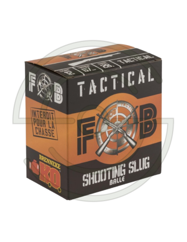 MUNITION CAL 12/67 SHOOTING SLUG X 25 | SHOOTINGSHOP ARMURERIE MODERNE