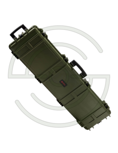 MALLETTE ARMES LONGUES MOUSSE PRE-DECOUPEE 137 CM VERTE | SHOOTINGSHOP ARMURERIE MODERNE