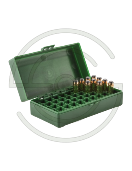 Boîte de rangement 50 munitions cal. 44 Magnum | SHOOTINGSHOP ARMURERIE MODERNE